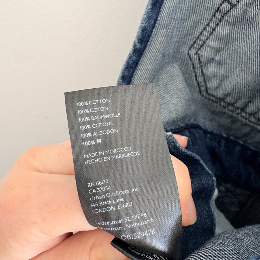 Free People Blue Denim Women's Overalls - Picture 8 of 8
